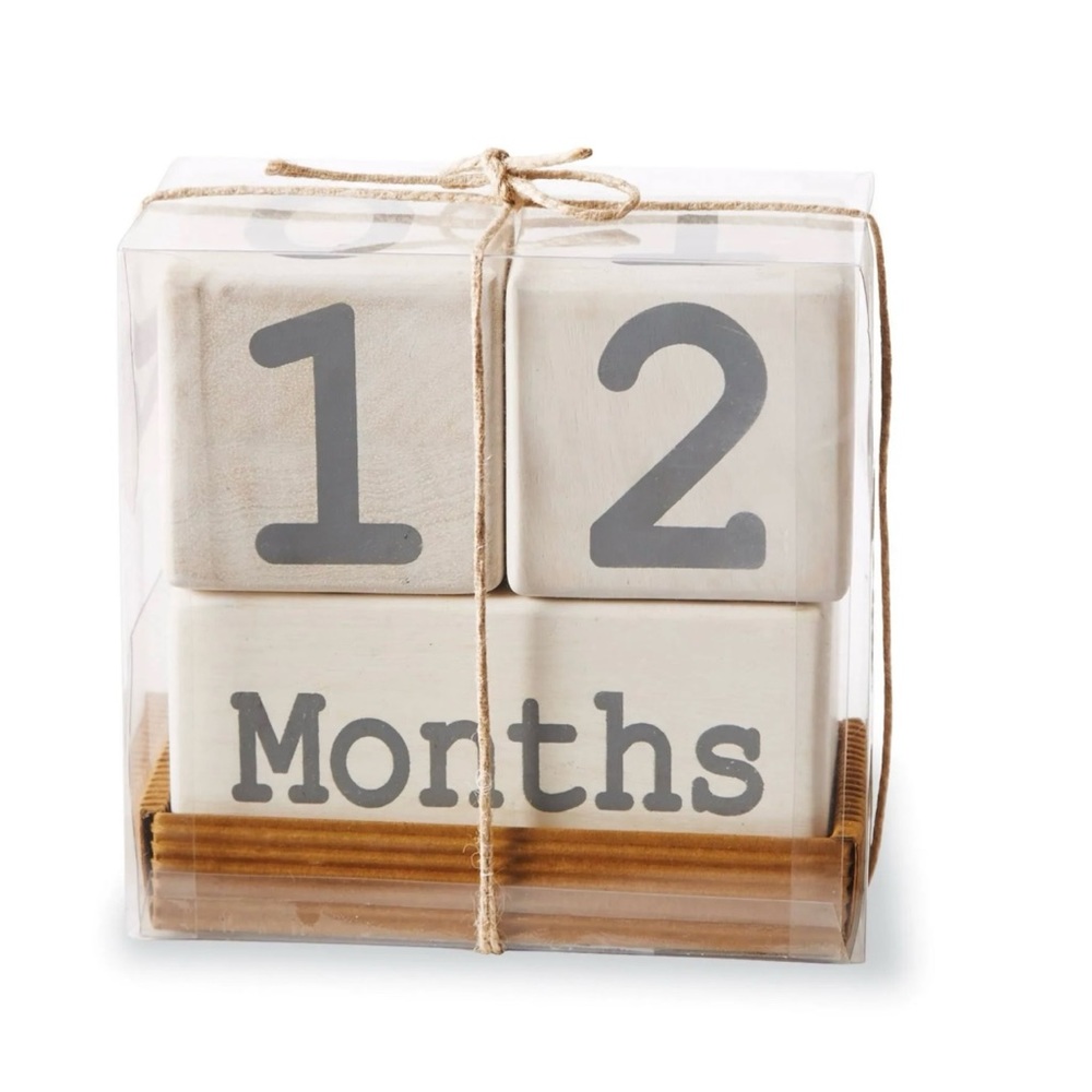 Mud Pie Milestone Blocks